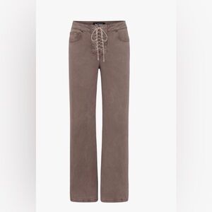 NTC New York Brown Straight Leg Jeans